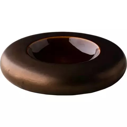 Салатник «Ро дизайн бай кевала» для презентаций керамика 165мл D=22,H=5см коричнев