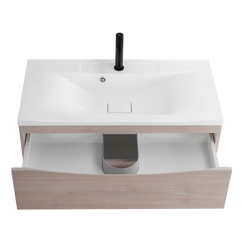 Тумба подвесная с раковиной BelBagno MARINO-1000-2C-SO-RG-P