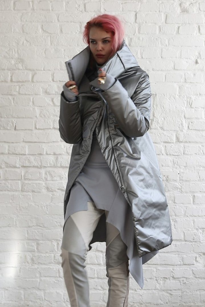 Пуховик «Wrap Silver»