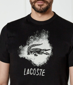 Футболка Ultra Dry Graphic Lacoste - черный(TH8917)