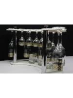 Барный набор 18 предметный с Бокалом