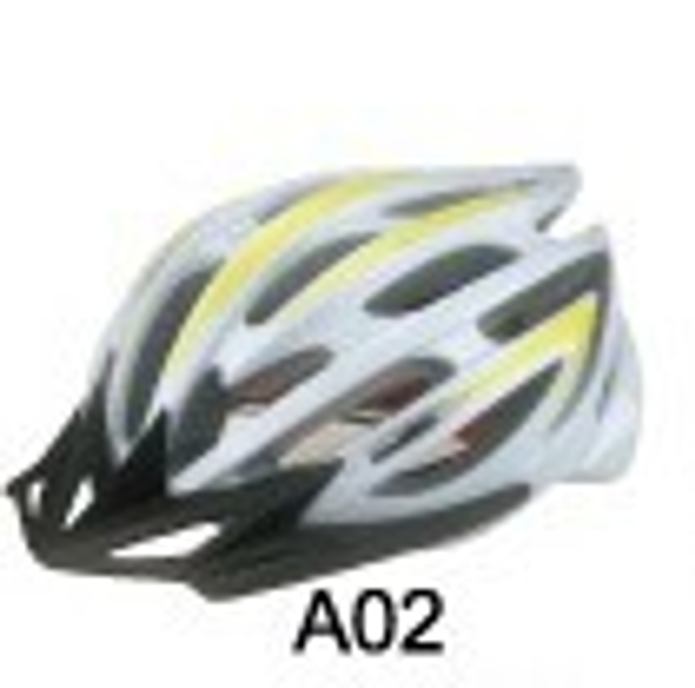Шлем вело TRIX, кросс-кантри, 25 отверстий, регулировка обхвата, размер: L 54-61см, In Mold, красно-белый