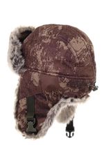 Шапка-ушанка алова, бурая кора