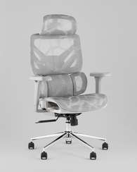 Кресло офисное TopChairs Structo серая сетка