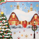 Пакет подарочный «Зимняя радость» 18*23*8 см, микс