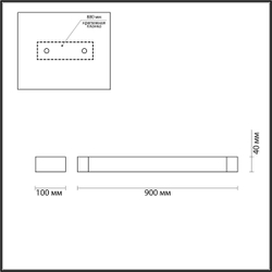 Настенный светильник Odeon Light 3888/24WB