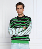 Хлопковый свитер Kenzo - зеленый(FC65PU3373CC)