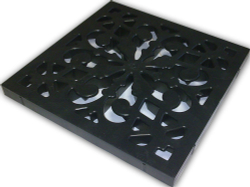 Решетка пластиковая декоративная к дождеприемнику