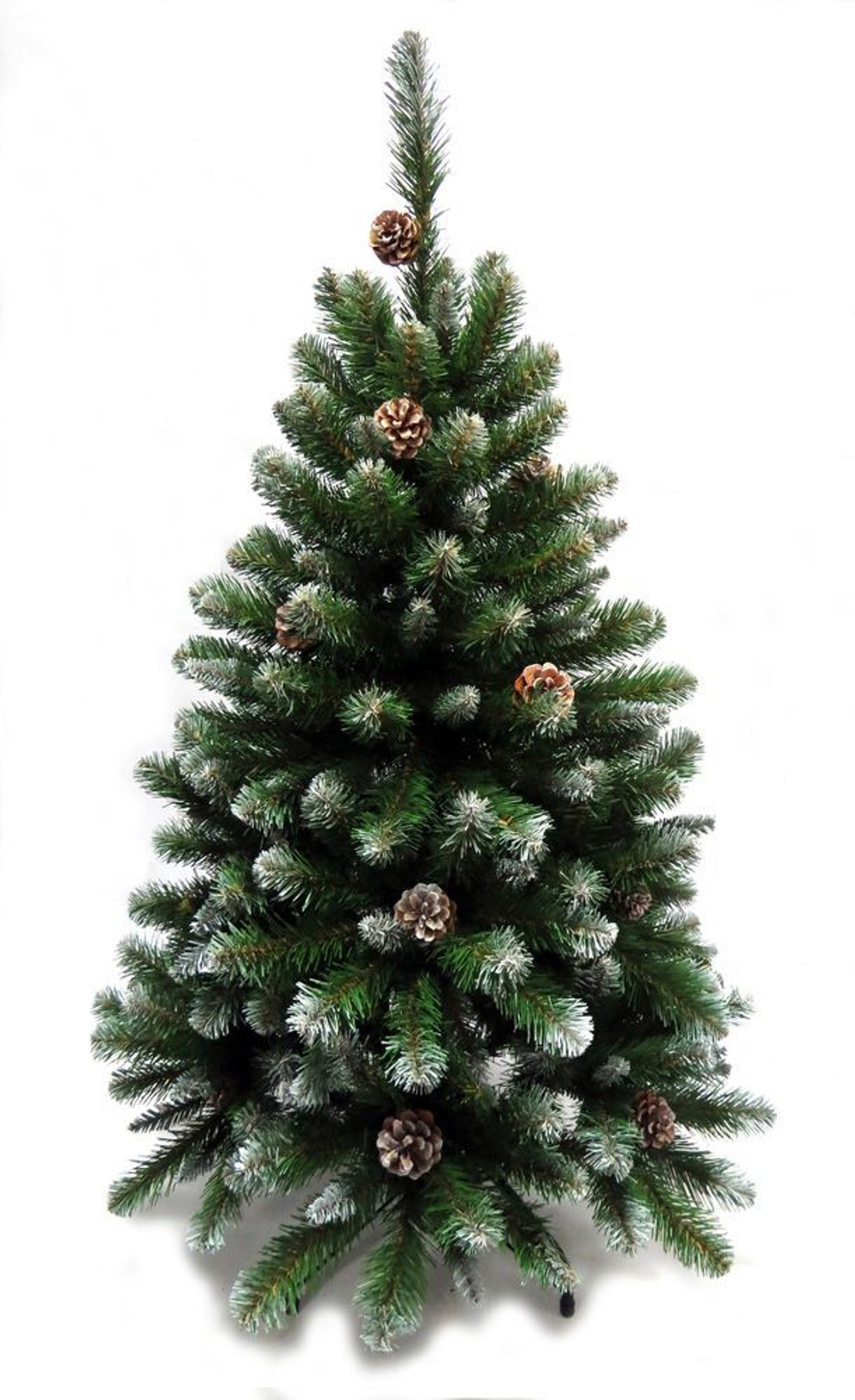 Ель Императрица с шишками 120см заснеженная Triumph Tree