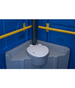 Специальная Туалетная Кабина  Для Инвалидов в сборе Экомарка Т-8 (1600x1500x2050см;120кг;синий) - арт.561494