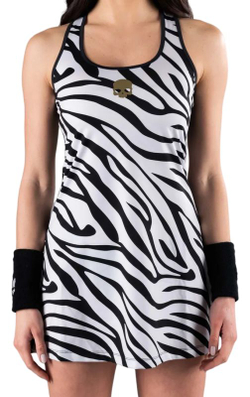 Теннисное платье Hydrogen USA Tech - white/black