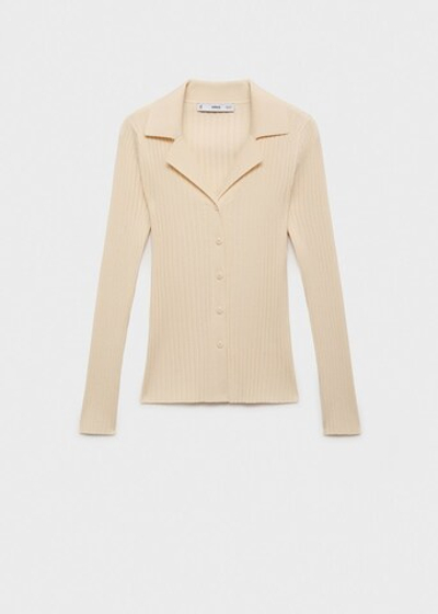 Кардиган с большими лацканами