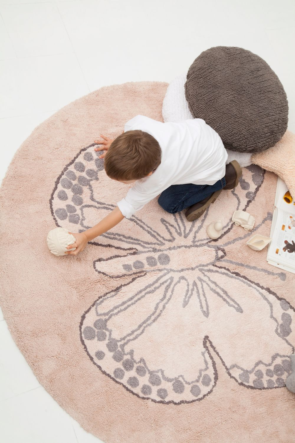 Ковер Lorena Canals Butterfly Vintage Nude  (160Ø см)