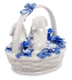 Pavone CMS-46/ 9 Фигурка «Щенки в корзинке»