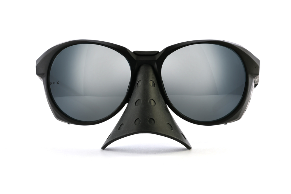 Спортивные очки HILX Oracle / Matt Black / Black Mirror Lens + Brown Mirror Polarized