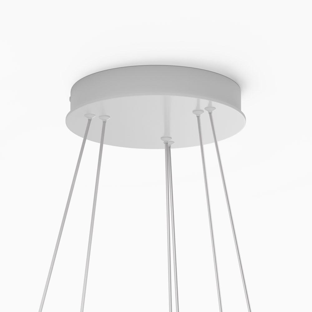 Люстра подвесная светодиодная Maytoni Rim MOD058PL-L74WK