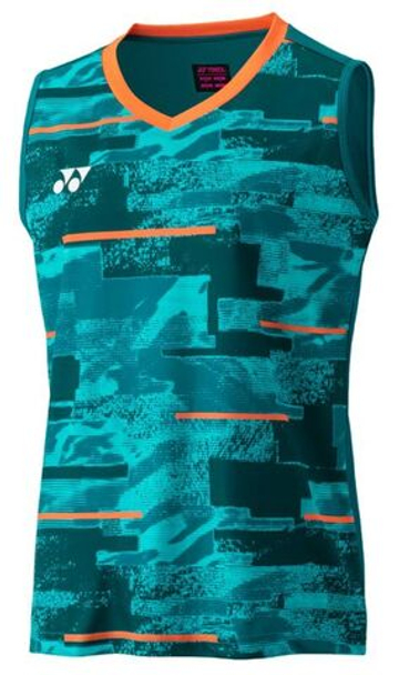 Женский топ теннисный Yonex Sleeveless Club - Бирюзовый