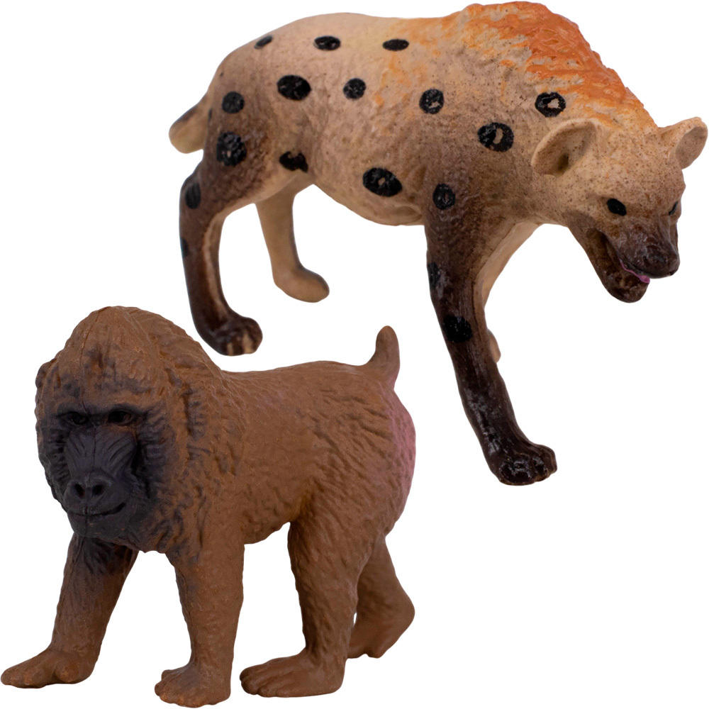 Набор животных Levatoys MK2207-15 Дикие в пак.