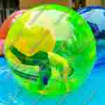 Аттракцион Водный шар  ПВХ «Зелёный» 1,5*1,5*1,5 м