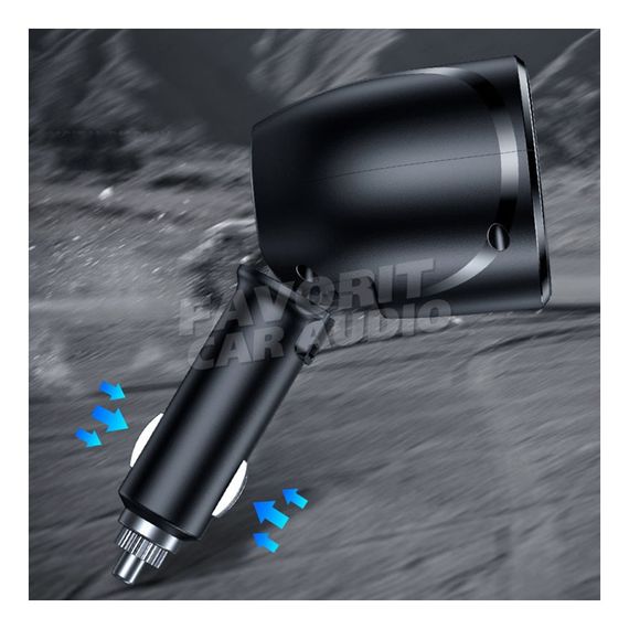 АЗУ 2USB Usams US-CC099 1000mA 2400mA пластик чёрный