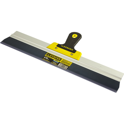 STAYER PROFlat, 470 мм, усиленная алюминиевая направляющая, двухкомпонентная ручка, анодированный, фасадный шпатель, Professional (10045-47)