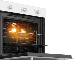 Духовой шкаф Weissgauff GAS WGO 702 WHITE GLASS