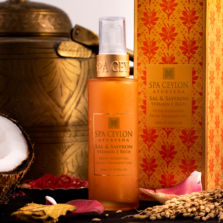 Обогащенный витамином Е ультраувлажняющий гель для ухода за лицом "САЛ И ШАФРАН" (60ml)