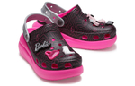 Barbie/Barbie x Crocs Card Crocs Crush Clog Puff Comfortable all-match hole shoes Women's Black