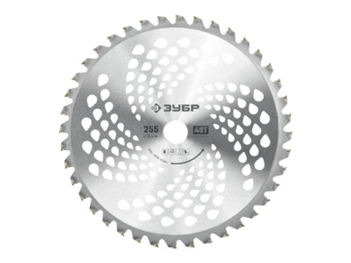 Нож для триммера ЗУБР НТТ-40 255мм 40Т