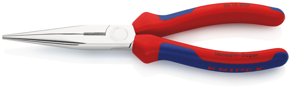 Длинногубцы хромированные KNIPEX 200 мм 2615200