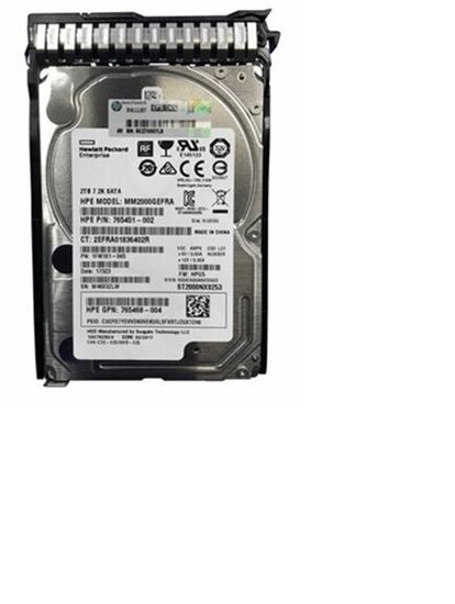 Серверный жесткий диск HDD HPE MM2000GEFRA