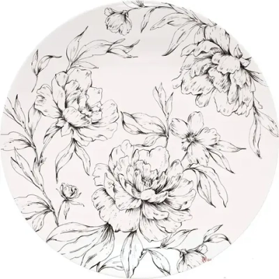 Тарелка десертная 20см «PEONIA» DM9712