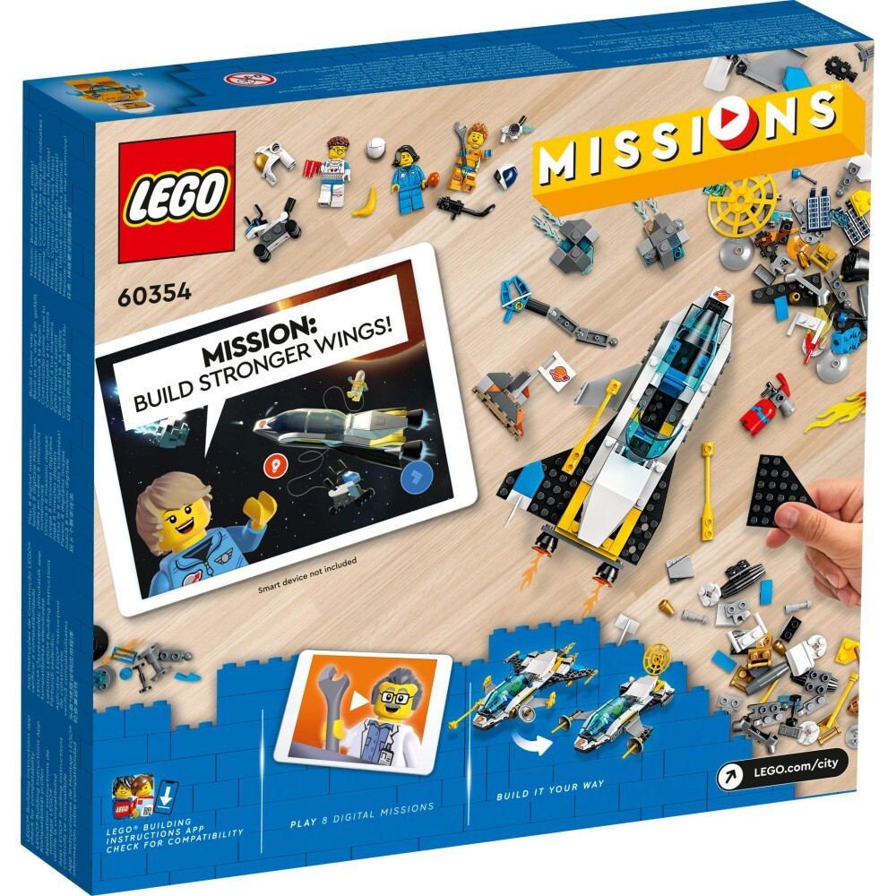 LEGO City — Исследовательские экспедиции на марсианском корабле 60354 / артикул   60354  / GTIN 5702017189758