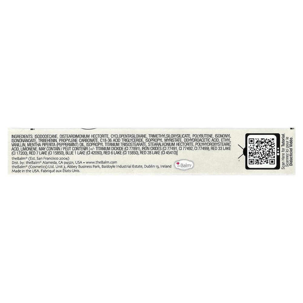 theBalm Cosmetics, Meet Matt (e) Hughes®, жидкая губная помада длительного действия, надежная, 7,4 мл (0,25 жидк. Унции)
