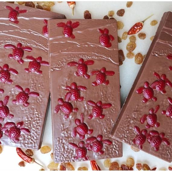 764 | Форма для шоколадных плиток &quot;Черепашки&quot; (275*175мм)