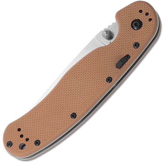 Складной нож -полу автомат Ontario RAT 1 Folder ONT/8870TN c клинком из стали AUS-8A, рукоять G10