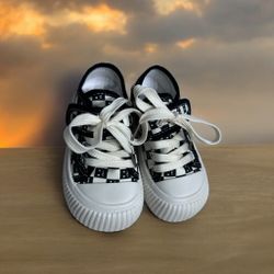 Обувь 713А Кеды Текстиль Шахмат Малыш