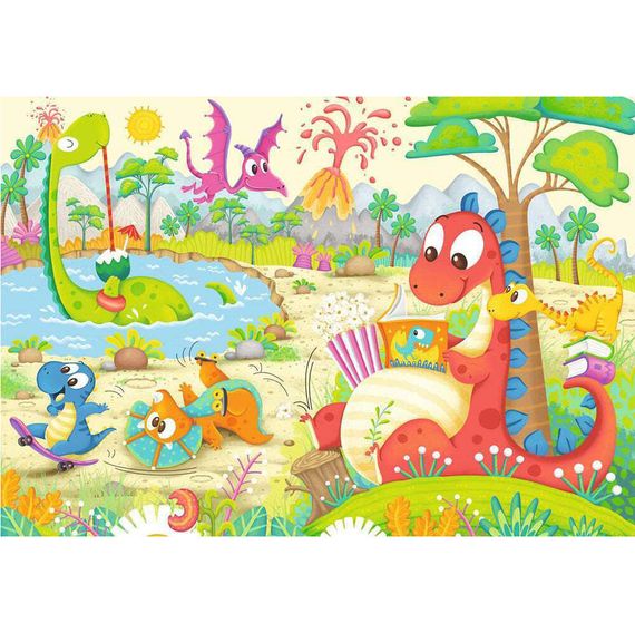 Puzzle My dino friends