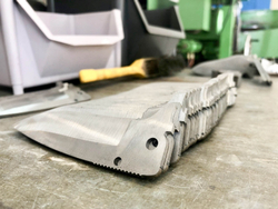 Складной нож Biker Z M390 (Cryo) StoneWash