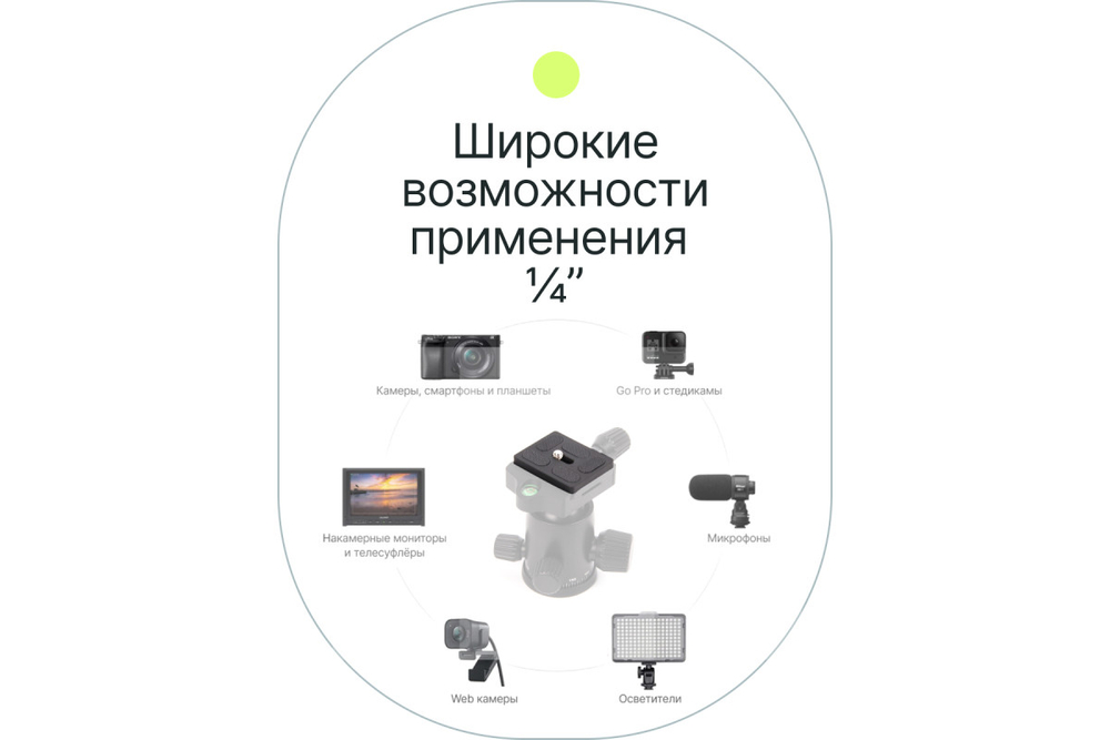 Штативная площадка Raylab RL-TP01 для штативов серии Pro