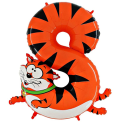 цифра 8 зверята