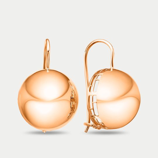 Серьги золотые