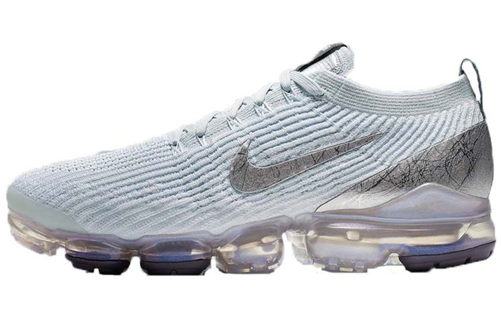 Nike Air VaporMax Flyknit 3 White Reflect Silver