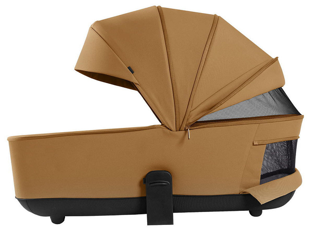 Коляска Carrello Vector 2025 CRL-6551 и автокресло Cybex Aton B2 Dynamic Red 3 в 1 Golden Beige