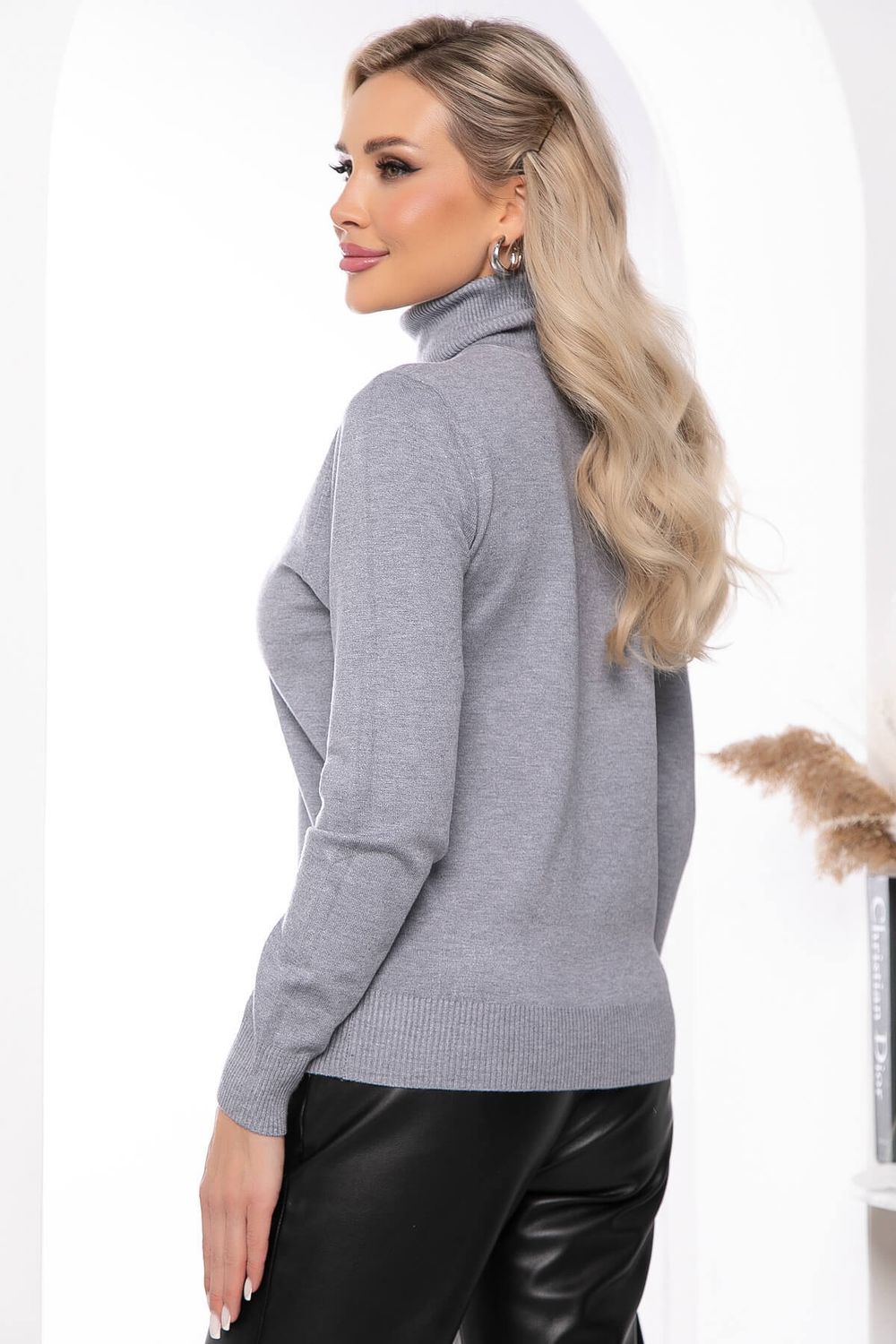 Водолазка Зимняя история (серая) Б14525-20М LT Collection