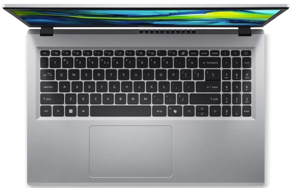 Ноутбук  Acer Aspire Go AG15-31P-38DT 15.6 ", Core i3, 8 Гб RAM, 256 Гб SSD, UHD Graphics, Серебристый
