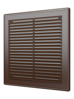 Решетка вентиляционная Р сетка разъемная 250х250 пластик Brown ERA