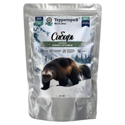 ТерриториЯ Сибирь для собак, Оленина с брусникой, пауч 400г