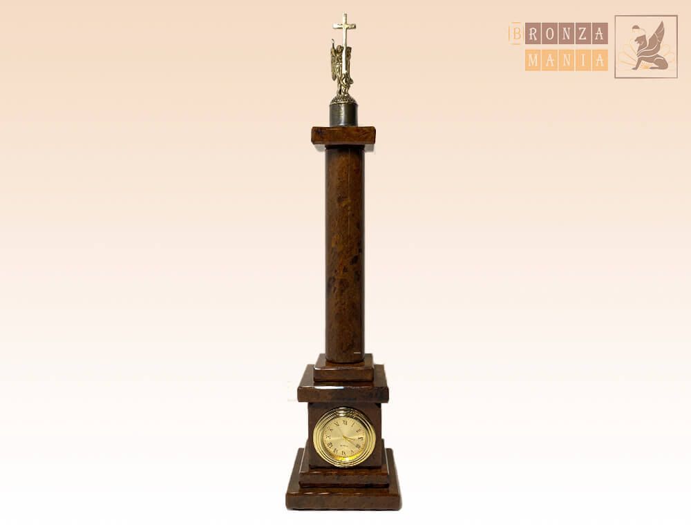 часы Александровский столп - обсидиан