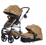 Коляска трансформер Luxmom 558 3в1 (пустынный жёлтый)